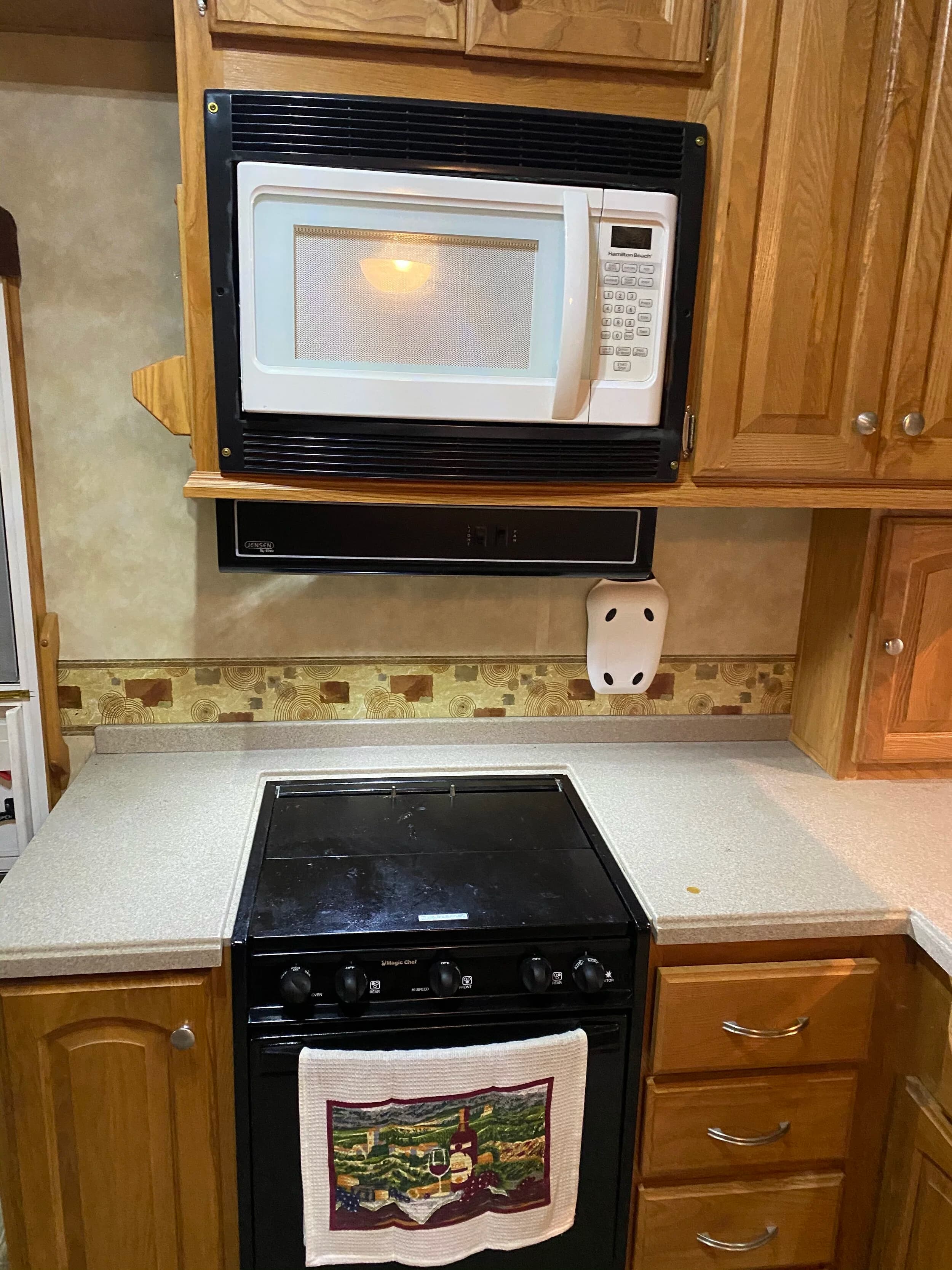 Camper Interior - Living Area