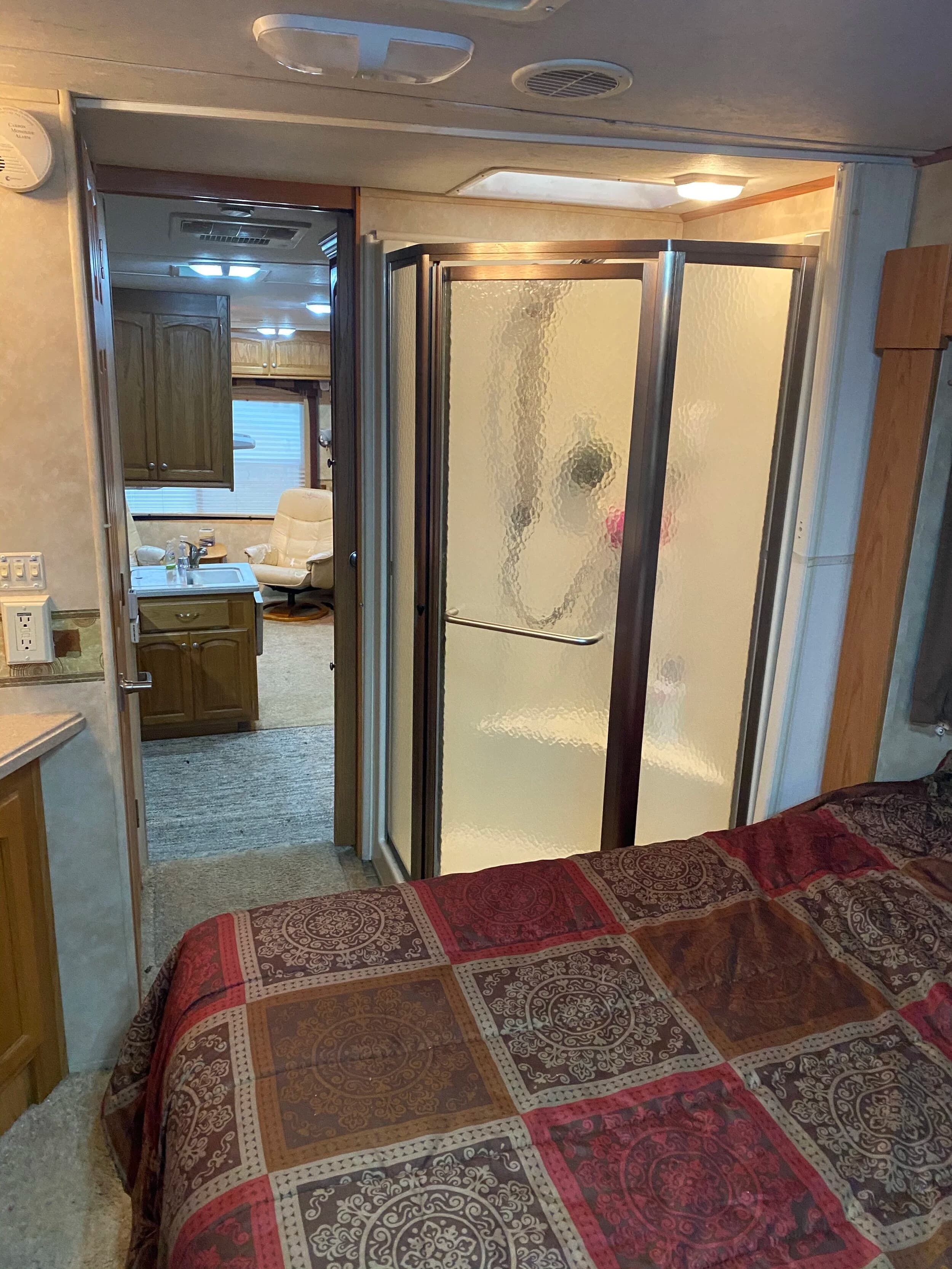 Camper Master Bedroom